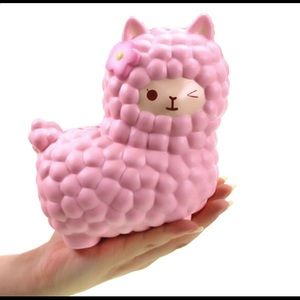 alpaca squishy poster!! supper cute❤️
